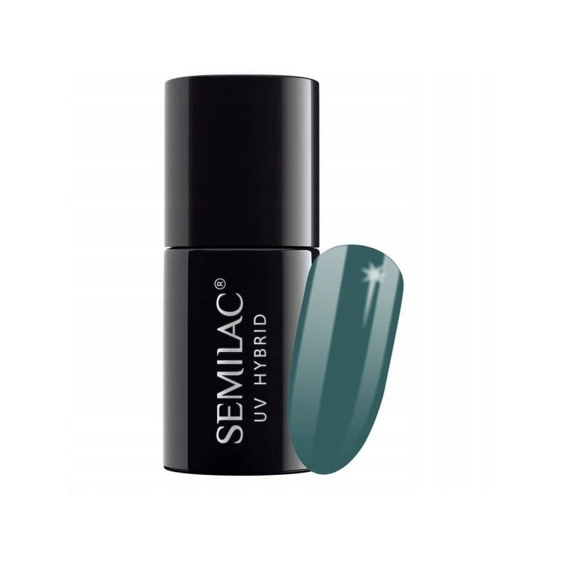 SEMILAC Lakier Hybrydowy Margaret Teal 526