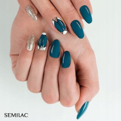 SEMILAC Lakier Hybrydowy Margaret Teal 526