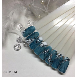 SEMILAC Lakier Hybrydowy Margaret Teal 526
