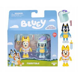 TM TOYS BLUEY ZESTAW BAJKOWE POSTACIE 2 FIGURKI CHILLI I BANDIT 17974