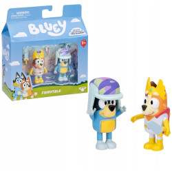 TM TOYS BLUEY ZESTAW BAJKOWE POSTACIE 2 FIGURKI CHILLI I BANDIT 17974