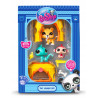 Littlest Pet Shop Zestaw Dżungla z 3 figurkami