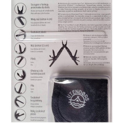 Narzędzie wielofunkcyjne multitool survival 9w1 Utendors