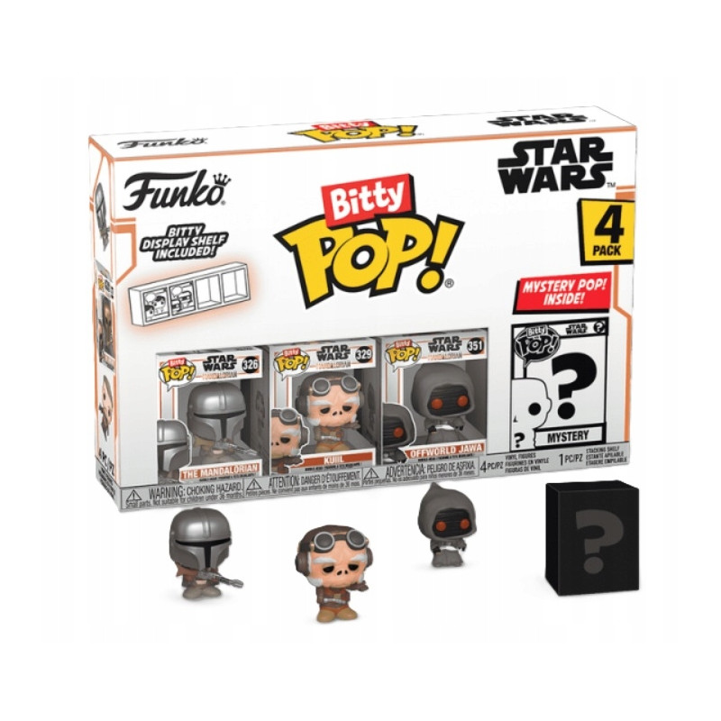 Funko Bitty POP Star Wars Mandalorian 4PK