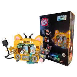 KLOCKI ELEFUN Fantasy Collection klocki bajkowy telewizor 360 elementów