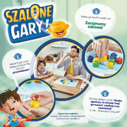 SZALONE GARY GRA PLANSZOWA RODZINNA TREFL HIT!