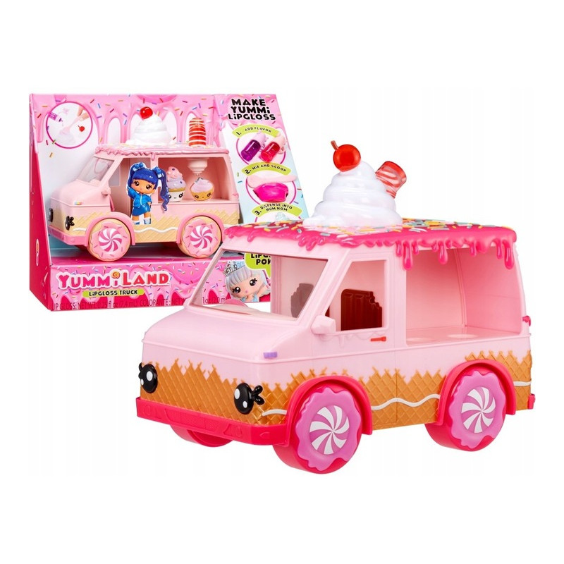 Autobus do produkcji błyszczyków MGA Yummiland Lipgloss Truck 541073