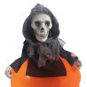 Halloween Kościotrup miska na słodycze świeci