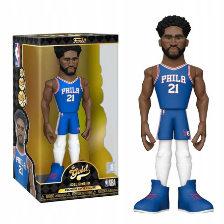 Figurka Funko Gold Philadelphia 76ers Joel Embiid NBA Edycja Kolekcjonerska