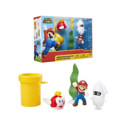 ZESTAW 5 FIGUREK SUPER MARIO UNDERWATER DIORAMA