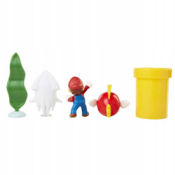 ZESTAW 5 FIGUREK SUPER MARIO UNDERWATER DIORAMA