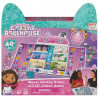 KOCI DOMEK GABI KOCIASTYCZNA GRA PLANSZOWA + 4 OPASKI gabby's dollhouse