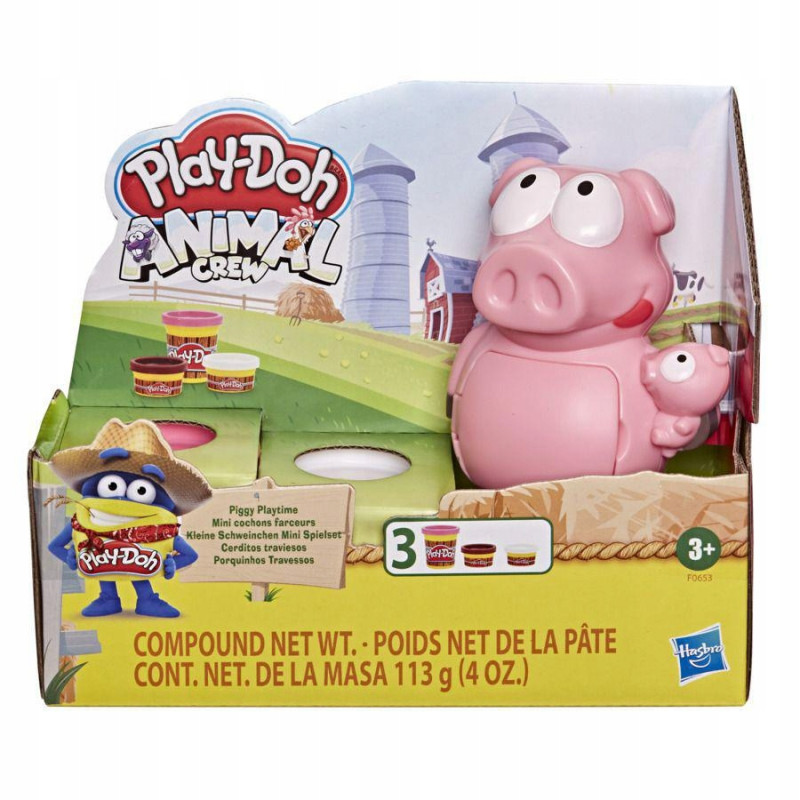 ZESTAW PLAY DOH CIASTOLINA ŚWINKI BŁOTNE HASBRO