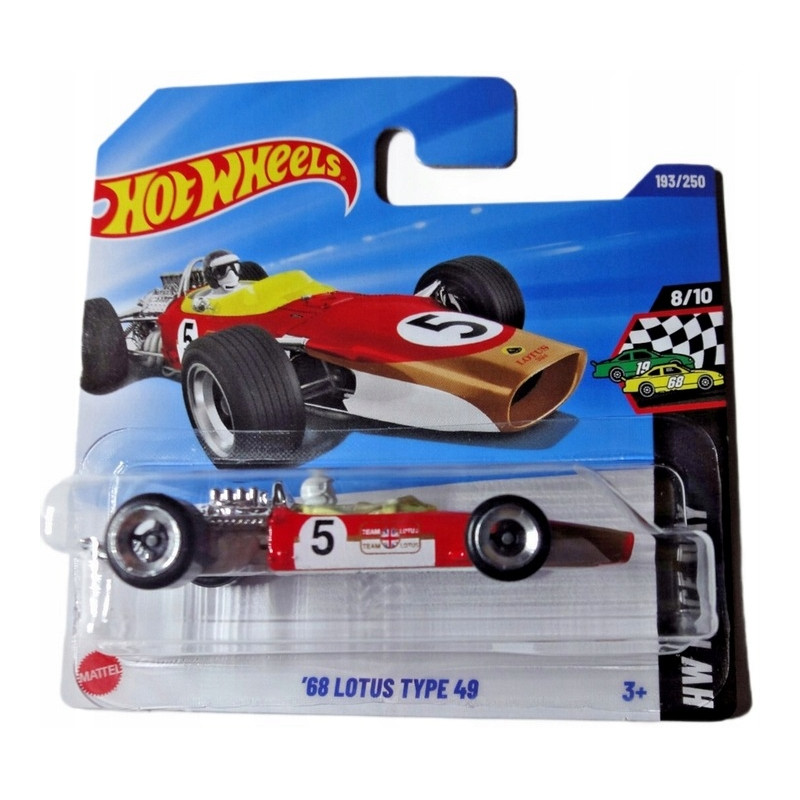 Hot Wheels '68 Lotus Type 49 hw race day HYX18