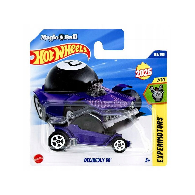 HOT WHEELS Decidedly Go EXPERIMOTORS Kula do Bilarda Autko