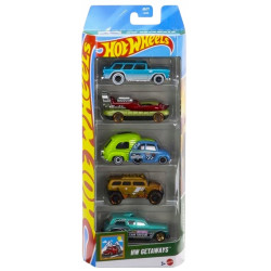 1806 Hot Wheels Pięciopak 5szt samochód auto HW GETAWAYS JBJ77