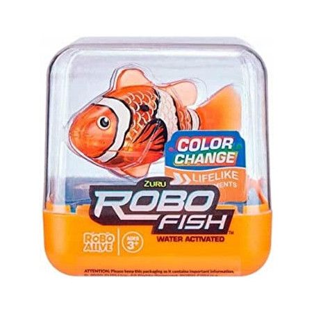 ZURU Robo Fish plywająca Rybka NEMO błazenek