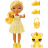 Rainbow High Littles Daisy Madison żółta LALKA 14cm niedźwiadek jednorożec