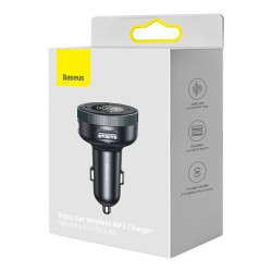 Transmiter Baseus Enjoy Car FM AUX BT 5.0 USBx2 Bluetooth 5.0 87.5-106. MHz