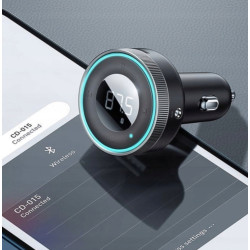 Transmiter Baseus Enjoy Car FM AUX BT 5.0 USBx2 Bluetooth 5.0 87.5-106. MHz