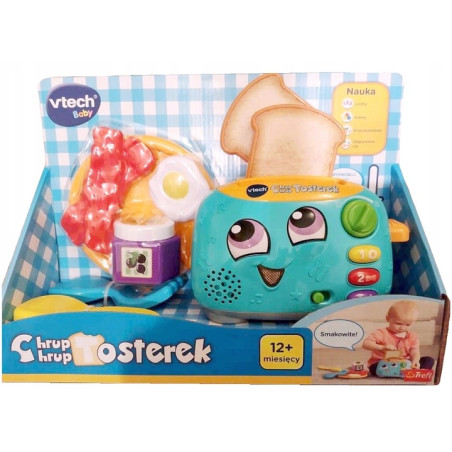 Zabawka VTECH Interaktywny Tosterek Chrup Chrup Mówi Po Polsku