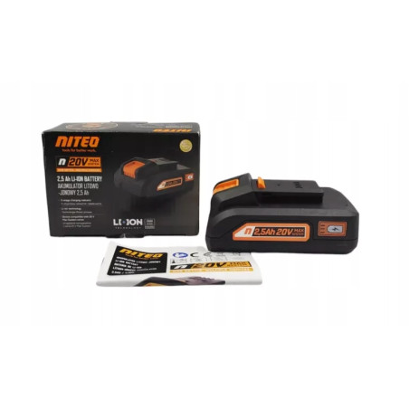 Akumulator Li-Ion Niteo 20 V 2,5 Ah