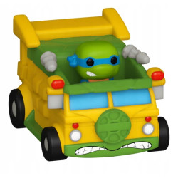 FUNKO POP BITTY POP rides Ninja Turtles - Leonardo with Turtle Van