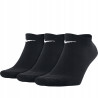 Nike skarpety stopki czarne niskie skarpetki 3 pary 42-46