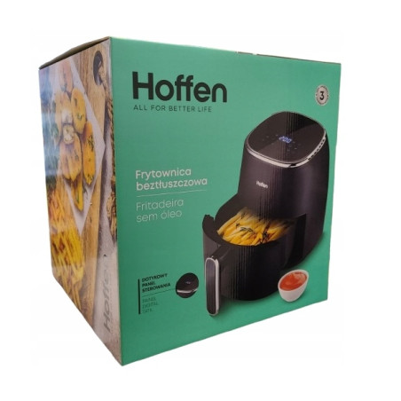 Frytkownica beztłuszczowa Hoffen AF-4467-B 1500 W 5 l