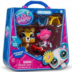 Littlest Pet Shop - Pet Pairs 2-Pack seria 5 415 416 Chill & Chase