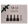 NIUQI Zestaw do HYBRYD HYBRID SET CHARM BOX Baza Kolor Top Oliwka