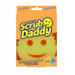 Magiczna żółta gąbka zmywak profilowany Scrub Daddy 1 szt