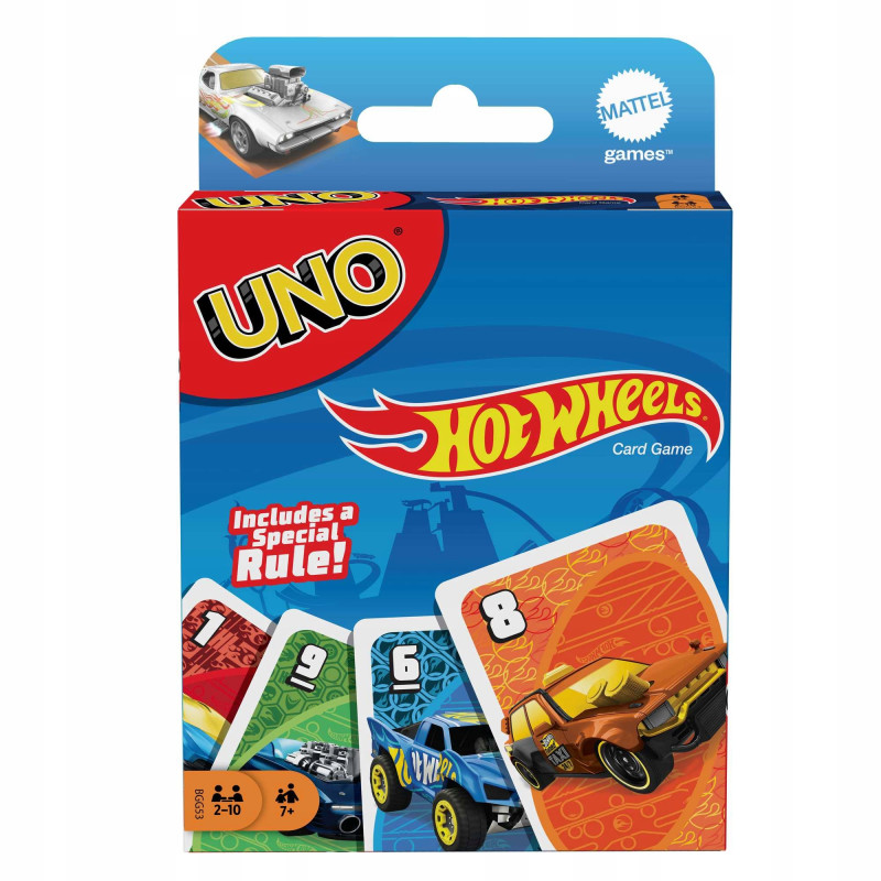UNO HOT WHEELS Mattel