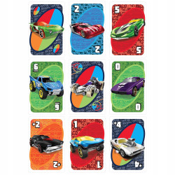 UNO HOT WHEELS Mattel