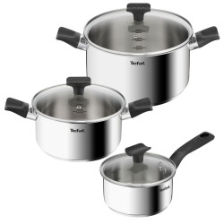Zestaw garnków Tefal stal nierdzewna 6 el. Delicious