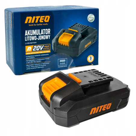 Akumulator Li-Ion Niteo Tools 20 V 2 Ah
