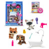 Zestaw figurek Littlest Pet Shop Grooming Spa Play Pack 3 szt.