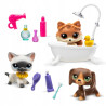 Zestaw figurek Littlest Pet Shop Grooming Spa Play Pack 3 szt.