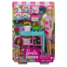 Barbie Zestaw Kwiaciarnia Lalka + Akcesoria GTN58