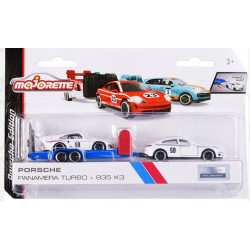 Majorette Porsche Edition - Panamera Turbo + Porsche 935 K3
