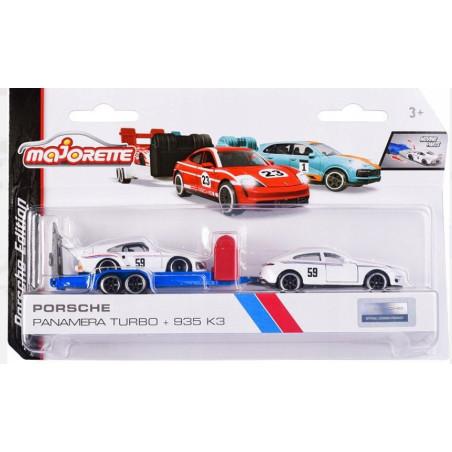 Majorette Porsche Edition - Panamera Turbo + Porsche 935 K3
