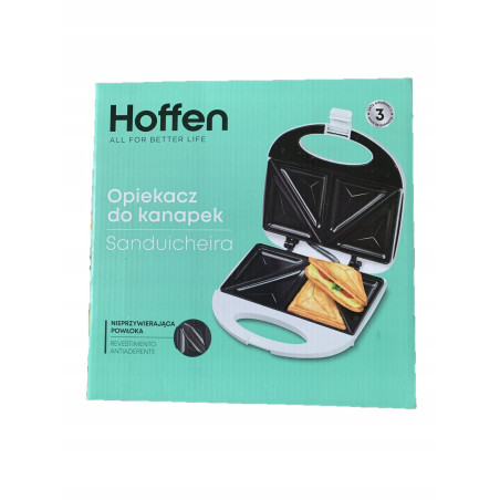 Opiekacz Hoffen biały 750 W