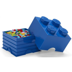 Pojemnik LEGO Storage Brick 4 niebieski 40031731