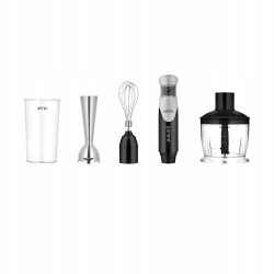 Blender ręczny HOFFEN 800 W z kubkiem zestaw 600 ml