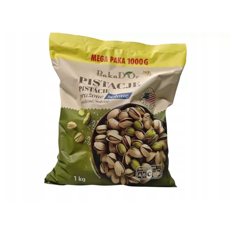 Bakador Pistacje prażone solone 1kg