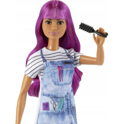 Barbie Kariera Lalka Fryzjerka GTW36