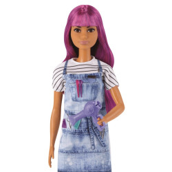 Barbie Kariera Lalka Fryzjerka GTW36
