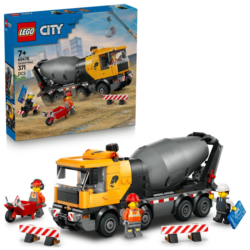 LEGO City 60478 Betoniarka | xaxebricks.pl